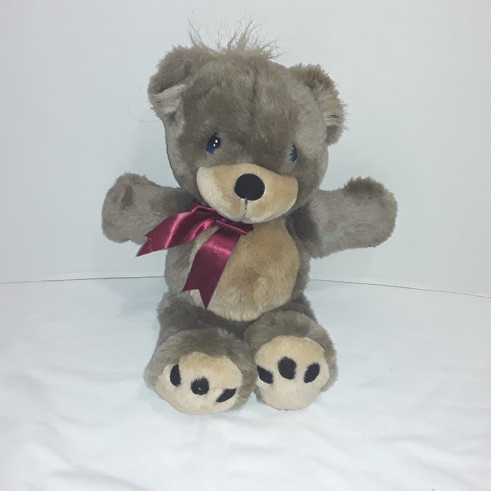 Teddy Bear Plush Toy 13" Brown 1993 Vintage Precious Moments Co Charlie #TB-973